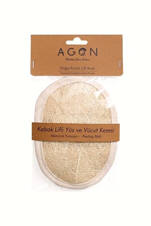 MNZ-Pumpkin Fiber Scrub الوجه والجسم LF-03 - Agon