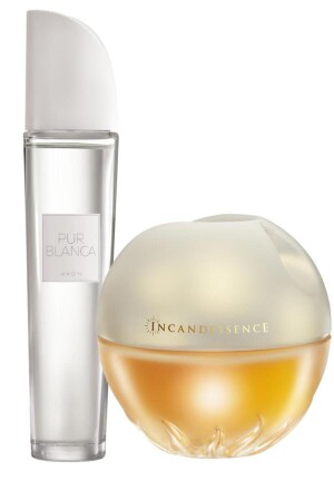 MNZ-Pur Blanca و Incandessence مجموعة عطر النساء - Avon