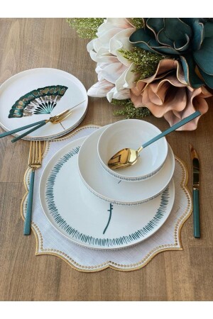 MNZ-Pure Bone Modern Grace 24 قطعة لـ 6 أشخاص RSV-310 - ROSSEV