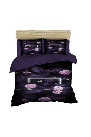 MNZ-Purple Leaves 3D رقمية غطاء غطاء غطاء غطاء غطاء غطاء غطاء غطاء غطاء غطاء غطاء غط - Fabeteks