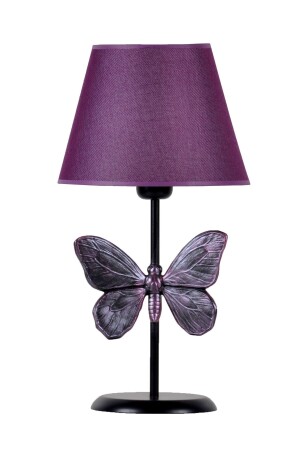 MNZ-Purple Modern Design شمعة الفراشة Qdecklbabj030 - Qdec