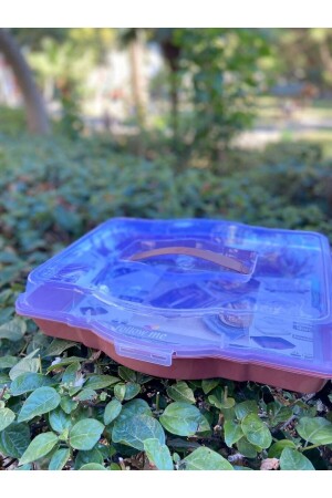 MNZ-Pyrex تخزين الكعك الحاملة الحاوية مربع مستطيل كعكة دائرة و كعكة تخزين الحاوية عرض الصندوق İLKBORC - Bursev