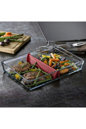 سلة MNZ-Pyrex مستطيلة P59334 - Paşabahçe