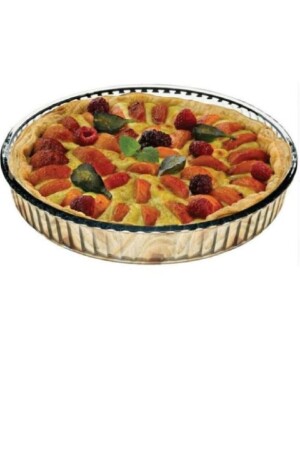 (MNZ-Pyrex Round Tray) 59014 59014-1 - Paşabahçe