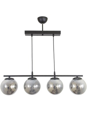 MNZ-Quadruple Black Model عصرية Glop مدخنة الزجاج الشنابل LMBDR0086BLK - Lambadar