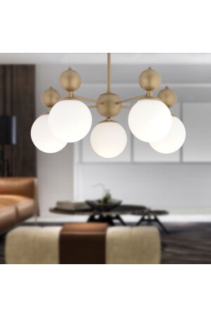 MNZ-Quartz 5-piece قديم الزجاج الأبيض الممر الحديث غرفة النوم غرفة المعيشة شمعة 3947-05-FR - Apliqa