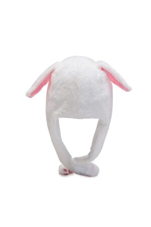 (MNZ-Rabbit Hat Plush) زميل لعب مع أذني متحركة (Gkn698 - gökhanbijuteri