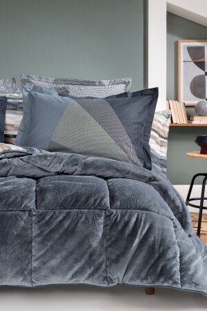 MNZ-Rach واحد Triola نوم مجموعة - بحرية زرقاء - Yataş