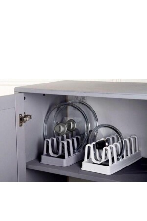 MNZ-Raffy Pot Cover Organizer أبيض G234 - Genel Markalar