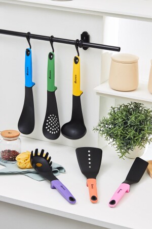 مجموعة خدمة MNZ-Rainbow 6 Piece - Karaca