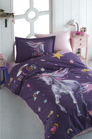 MNZ-Rainbow Young Single Duvet Cover Set CLSY. 01578 - Clasy
