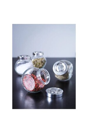 MNZ-Rajtan Spece Jar Glass Jar Set من 4 (15 Cl) DRK40064702 - IKEA