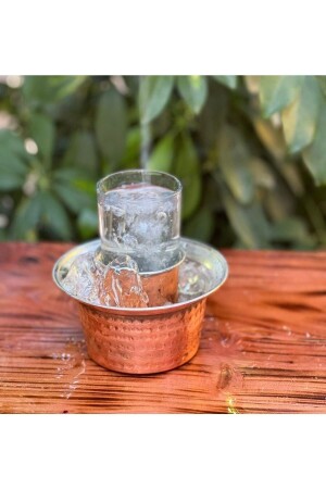 محفظة الزجاج من MNZ-Raki Ehlikeyf 463420 - Hançer bakırcılık