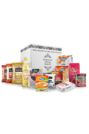 صندوق المساعدات الغذائية من المقاطعة (MNZ-Ramadan) 13 قطعة - Piyale