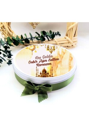 (MNZ-Ramadan Chocolate) ، (Iftar Chocolate) ، (شوكولاته الضيف في صندوق معدني 50 ليف) - Hayaller Dükkanı