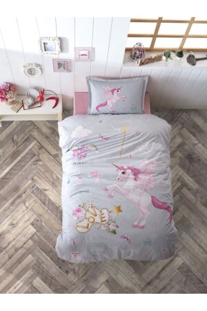 MNZ-Ranforce 100% القطن الواحد غطاء القماش مجموعة Pegasus Mint RNT-PEG-V1MİN-CLS-K - Clasy