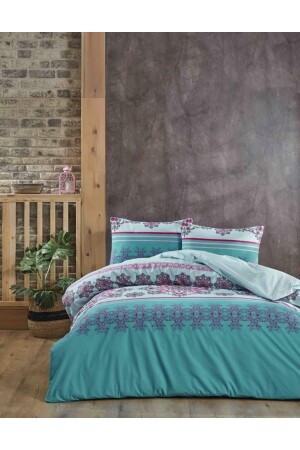 MNZ-Ranforce غطاء غطاء مزدوج مجموعة دونيت زرقاء 8699458100121 - Luoca Patisca