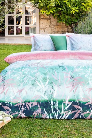 MNZ-Ranforce Duvet Cover Set واحد الخشب الأخضر ST20931 - Özdilek