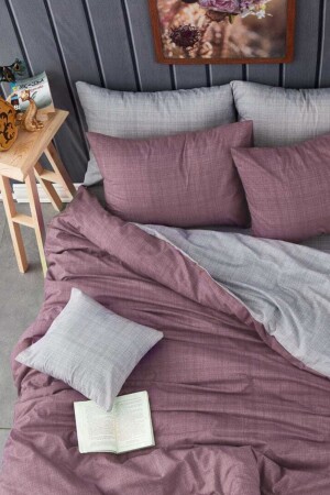 ورقة MNZ-Ranforce Elastic Double Sideed Double Duvet Cover Set AWCT-0224 - Always