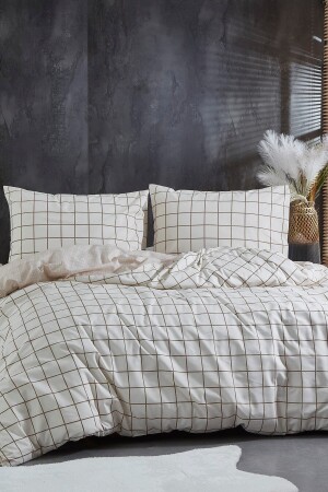 MNZ-Ranforce غطاء غطاء مزدوج المربع المعدل الكريم gmp256 - Cote Blanc