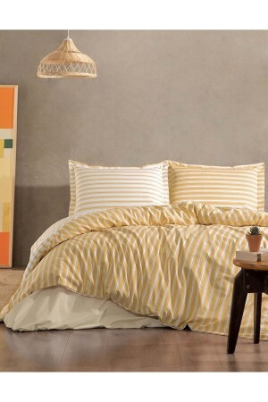 MNZ-Ranforce غطاء غطاء مزدوج مجموعة من الثريولين الخردل MSTK10730 - Özdilek