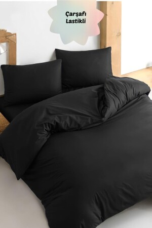 MNZ-Ranforce Sheet Elastic Double Duvet Cover Set AWCT-064 - Always