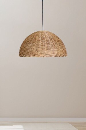 MNZ-Rattan bamboo chandelier إضاءة Abxlflfögl - Happy Hands