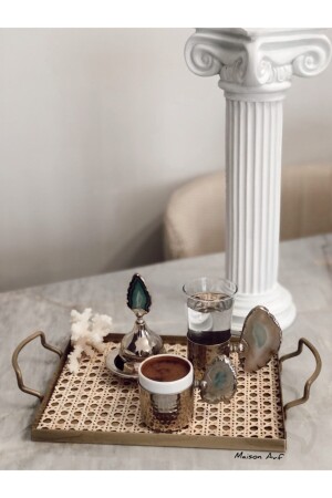 MNZ-Rattan Hazeran عرض محفف صندوقا ذهبية (100% HAZERAN طبيعي) M022 - Maison Avf