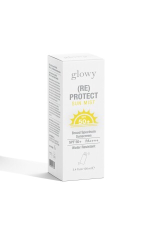 MNZ-(RE)حماية SPF50+ ضباب الشمس - Glowy