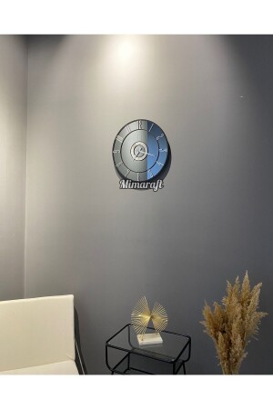 ساعة جدارية مرآة MNZ-Real (ليس بلكسيكلاس!) 40 سم SFT-101YN - Mimaraft