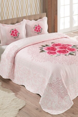 غطاء سريري مزدوج من طراز MNZ-Rebeca - Örtüm