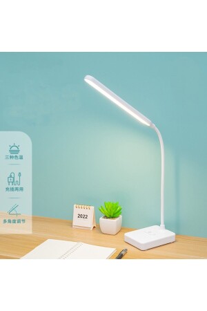 MNZ-Rechargeable Touch 30 LEDs دراسة القراءة ضوء مكتب المصباح 3 ألوان - Protonust