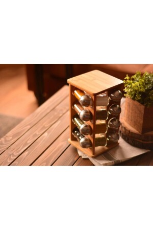 MNZ-Recital - 16-piece Rotating Spice Shaker B0580 - Bambum