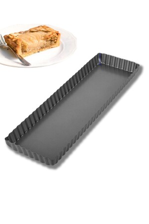 قماش كعكة MNZ-Rectangular Pie Mold BS-242 - PASTRY PLANET
