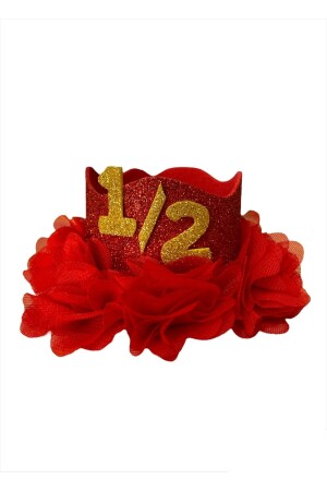 MNZ-Red 6 شهر طفل حنّة الجلالة الجلالة نصف العمر - Miniko Butik