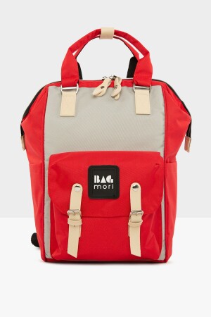 حقيبة أطفال أم مساكين من نساء MNZ-Red مع الشعار M000003884 - Bagmori