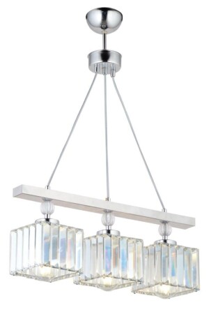 MNZ-Redbud 3-piece Chrome K-01 شمعة - İstanbul Avize