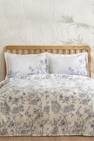 MNZ-Reese Cotton Single Pique Set أزرق - Karaca Home