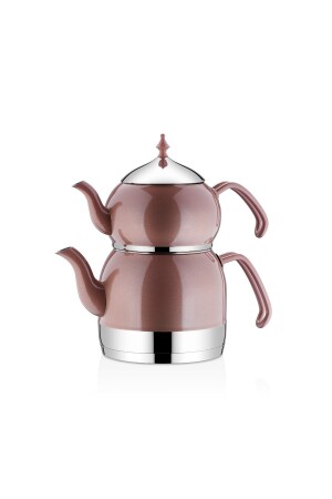 MNZ-Rena Rosegold Teapot Set 9081101A226-02 - KORKMAZ