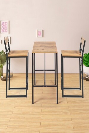 MNZ-Retohome Good 100/45 طاولة الحانة / طاولة الطعام مجموعة 1651 - Retodesign