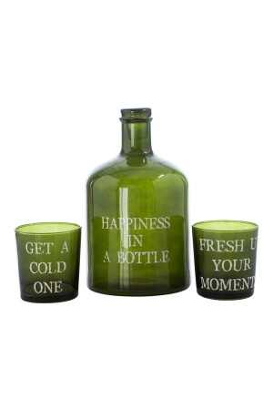 مجموعة مشروبات MNZ-Retro - خضراء 1235897 - Mudo Concept