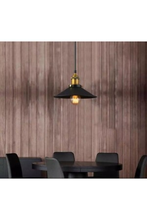 MNZ-Retro واحد مصباح معلق معدني رستيك 23 سم Rt2037 - Rsylight