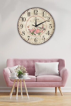 ساعة الجدار من التصميم من MNZ-Retro 35x35cm MBOLDSLFX35-0409 - modabilge