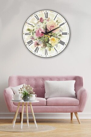 ساعة الجدار من التصميم MNZ-Retro 40x40cm MBOLDSLFX40-0030 - modabilge