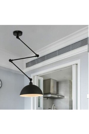 MNZ-Retro Black Acrobatic Single Ceiling Pendant Lamp قمرة ريت 5069 - Rsylight
