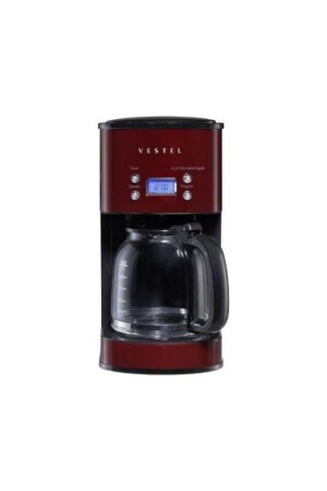 آلية قهوة صفحات الحمراء من MNZ-Retro Claret 1000w 12 كوب قدرة 20242831 - VESTEL