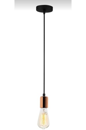 MNZ-Retro Copper Single Decorative Pendant Lamp شمعة النحاس dy474 - Dylight