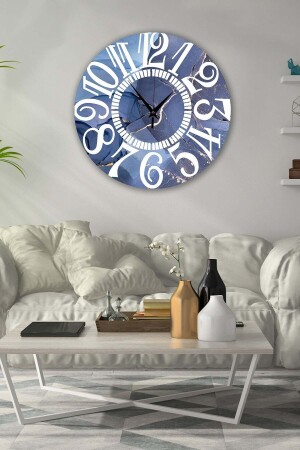 MNZ-Retro Design ساعة الجدار 35x35 سم BLGSAAT00594 - Bilge Lazer