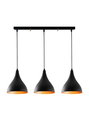 MNZ-Retro Metal 3 صف طاولة أعلى ديكوراتية مصباح معلق رستيك RYS00126 - Rsylight