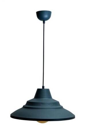 MNZ-Retro Metal ديكوراتي روستيك انتراكيت واحد مصباح معلق شمعة قطر 45 سم 1464476258391 - Rsylight